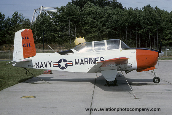 US Navy NAS Atlanta Beech T-34A Mentor N96065 (1985)