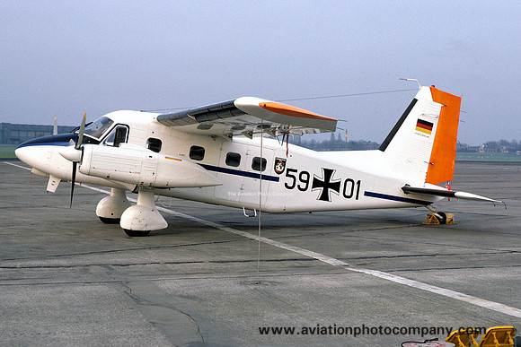 West German Air Force FBSS Dornier Do28D 59+01 (1985)