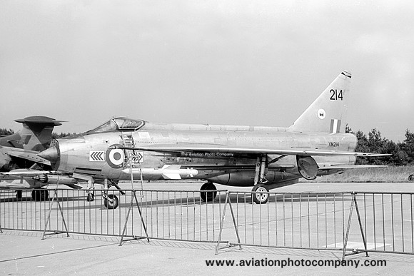 RAF 226 OCU 65 Squadron English Electric Lightning F.1A XM214