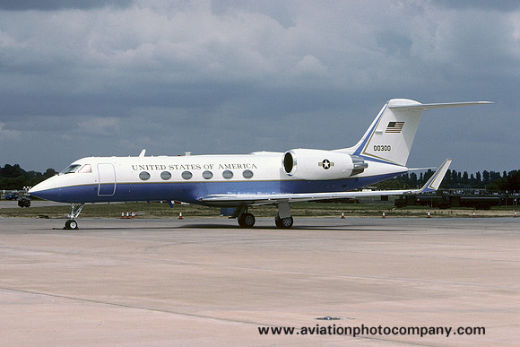 USAF 86 AW 76 AS Gulfstream C-20H 90-0300 at RIAT Fairford (2004)