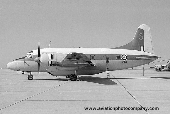 RAF 5 FTS Vickers Varsity T.1 WF371/S (1973)