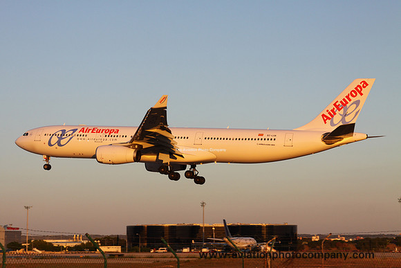 Air Europa Airbus A330-300 EC-LXA at Palma de Mallorca (2013)