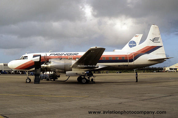 Prinair Convair 580 N770PR (1981)
