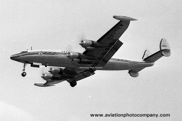 Trans Canada Airlines Lockheed L-1049G Super Constellation CF-TEW (1960)
