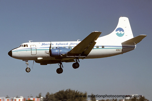Marco Island Airways Martin 404 N967M (1978)