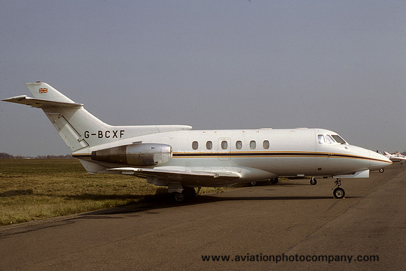 Hawker Siddeley HS125-600 G-BCXF (1978)