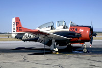 US Navy VT-6 North American T-28B Trojan 140586/2P-275 (1974)