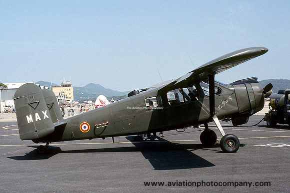 French Army DCM Max Holste MH.1521M Broussard 281/MAX (1989)