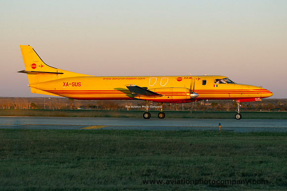 DHL/Aeronaves TSM Swearingen Metro III XA-SUS at Laredo (2024)
