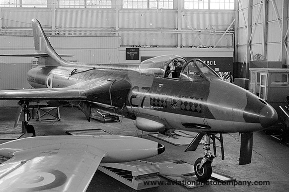 RAF 1 SoTT Hawker Hunter F.4 7673M (1972)