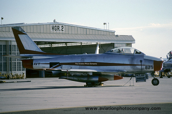 US Navy NWC North American QF-8H 553905 (1990)