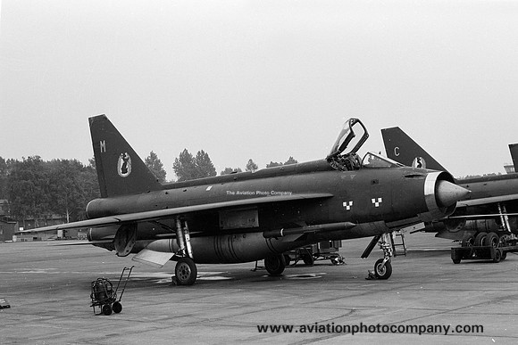 RAF 19 Squadron English Electric Lightning F.2A XN786/M (1973)