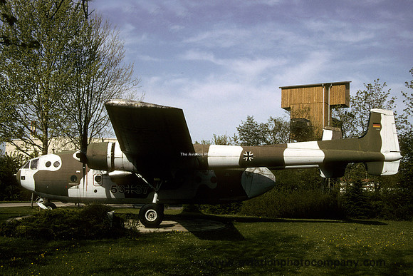 German Air Force Nord Noratlas 53+37 displayed at Schwelm (2003)
