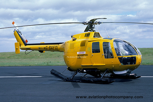 Bolkow Bo105DB G-BAFD (1978)