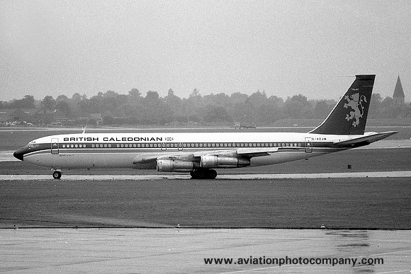 British Caledonian Airways Boeing 707-324C G-AZJM (1973)