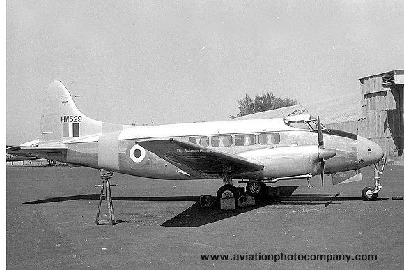 Indian Air Force De Havilland Devon C.1 HW529 (1973)