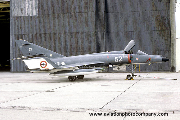 French Navy 17F Dassault Super Etendard 52 (1986)