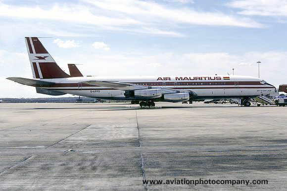 Air Mauritius Boeing 707-436 G-APFD (1977)