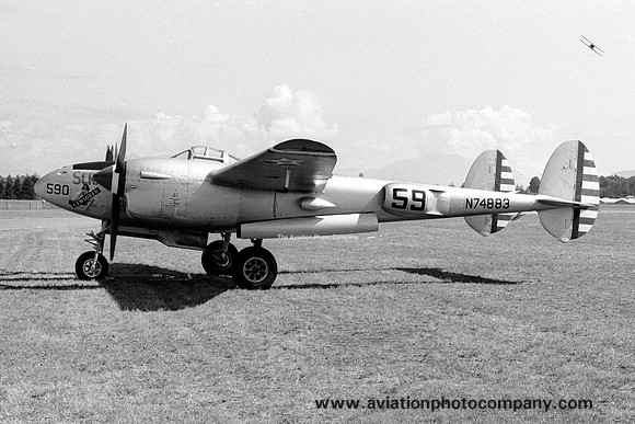 US Civil Lockheed P-38L Lightning N74883 (1972)