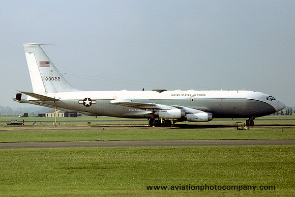 USAF 6 ACSS Boeing EC-135P 58-0022 (1981)
