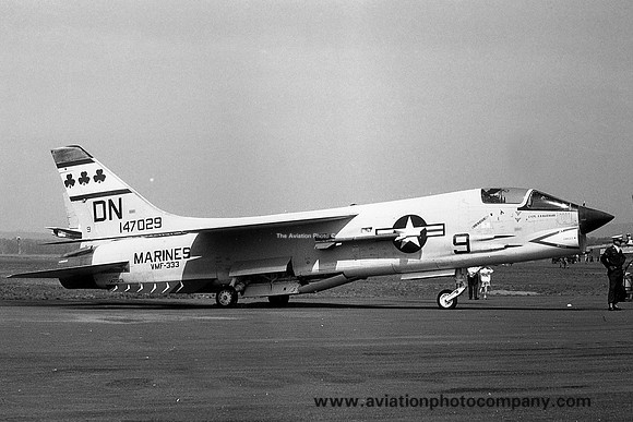 US Marines VMF-333 Chance F-8C Crusader 147029/DN-9 (1965)