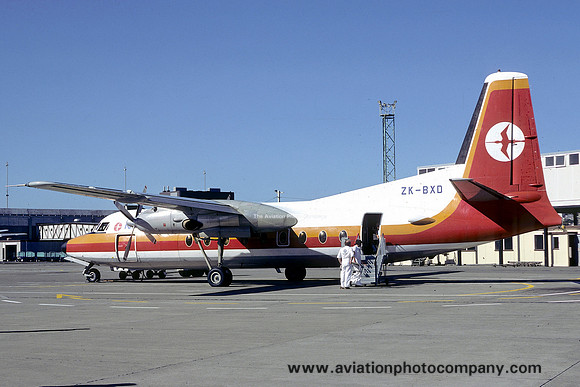 NAC National Airways Corporation Fokker F-27-100 Friendship ZK-BXD (1978)