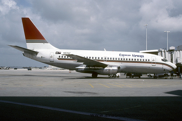 Cayman Airways Boeing 737-222 N67AF (1991)