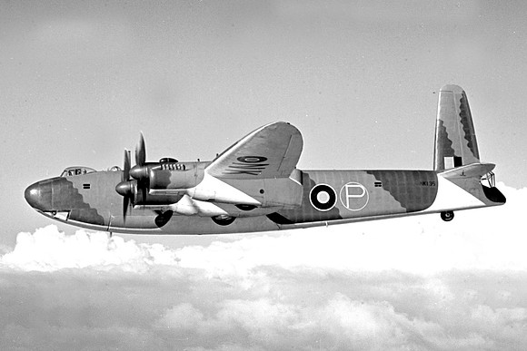 RAF Vickers Windsor Prototype NK136 Air to Air
