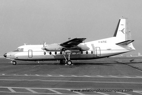 Italian Fokker F-27-600 I-ATIC (1976)