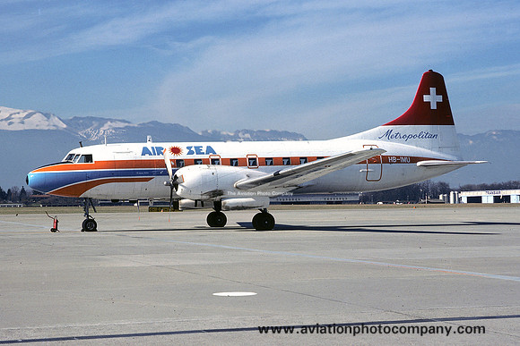 Air Sea Service Convair 440 HB-IMU
