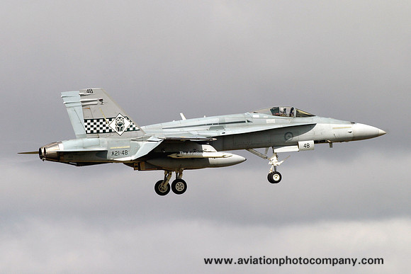 RAAF 77 Squadron McDonnell Douglas F/A-18A Hornet A21-48 (2009)