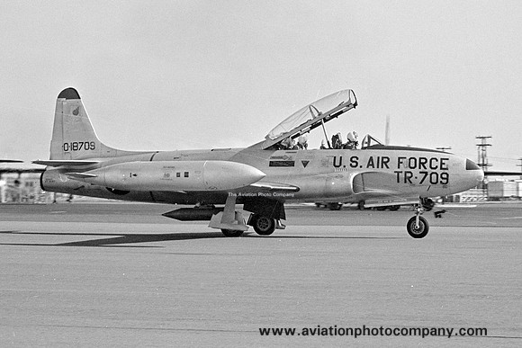 USAF HQ PACAF Lockheed T-33A Shooting Star 51-8709 (1968)