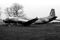 RAF 46 Squadron Avro Andover C.1 XS599 stored at RAF Kemble