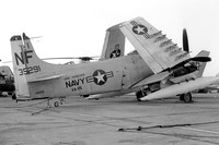 US Navy VA-115 Douglas A-1H Skyraider 135291/NF (1967)