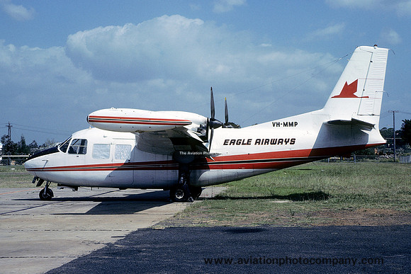 Eagle Airways Piaggio P-166 VH-MMP (1980)