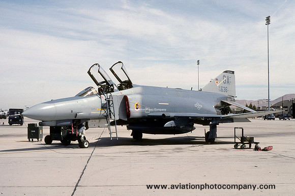 USAF 35 TFW 21 TFTS McDonnell F-4E Phantom 74-1636/GA (1990)