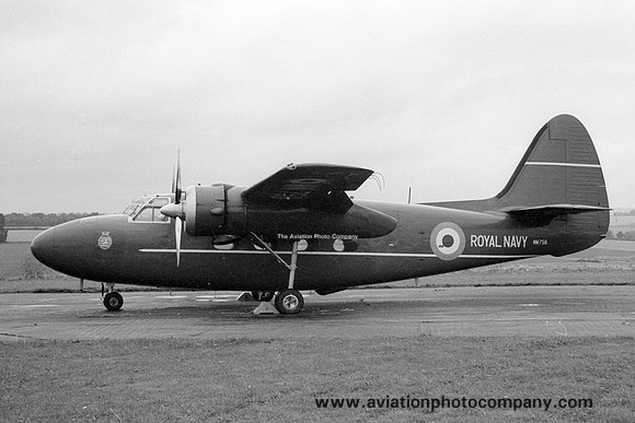 Royal Navy Hunting Sea Prince C.2 WM756 (1968)