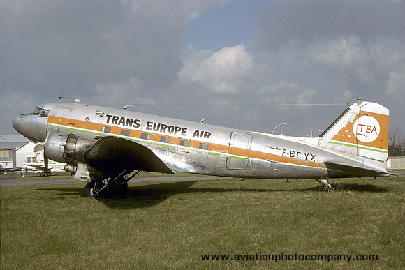 Trans Europe Air Douglas C-47A-50-DL F-BCYX (1979)