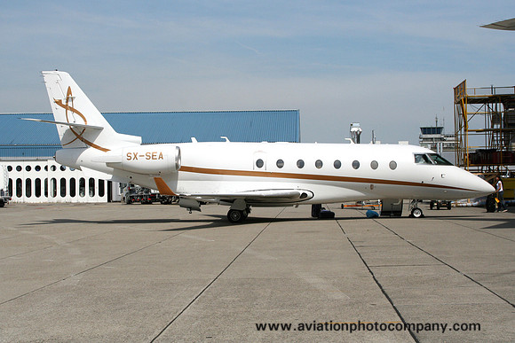 GainJet Aviation SA Gulfstream 200 SX-SEA at Geneva (2008)