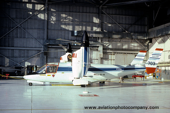 NASA/US Army Bell XV-15 N703NA at Edwards AFB (1980)
