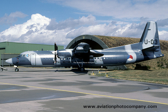Dutch Air Force 334 Squadron Fokker 60 U-03 (2003)