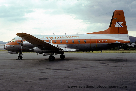 Luftfartsverket Hawker Siddeley HS.748 Srs.2A/235LN-FOM (1977)