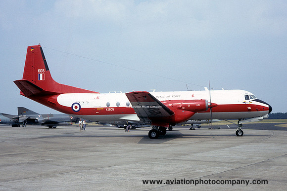RAF 115 Squadron Avro Andover E.3 XS605 (1983)