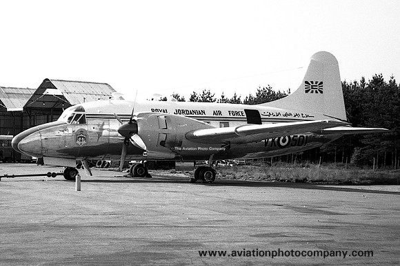 Royal Jordanian Air Force Vickers Varsity T.1 VK501 (1956)