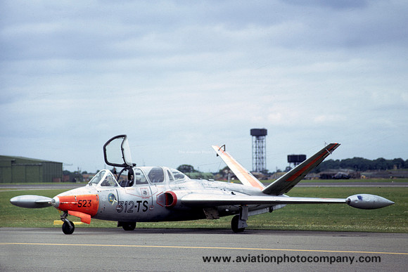 French Air Force GI312 Fouga CM.170 Magister 523/312-TS (1975)