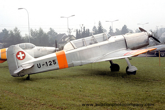 Swiss Air Force Pilatus P-2 U-125 (1976)