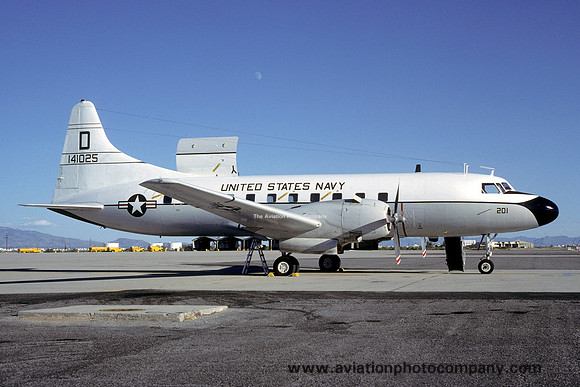 USN Corpus Christi Convair C-131F 141025 (1981)