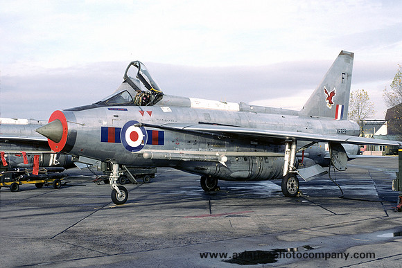 RAF 23 Squadron English Electric Lightning F.6 XR723/F (1975)