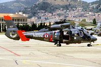 French Navy 35F Aerospatiale SA.365N 157 at Hyeres (2004)
