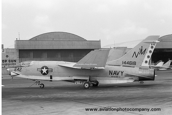 US Navy VFP-63 Det 4 Chance RF-8G Crusader 144618/NM-642 (1975)
